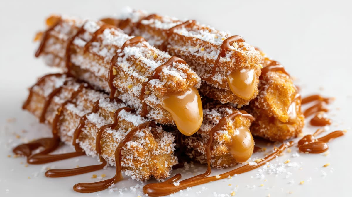 Churros rellenos en Oviedo